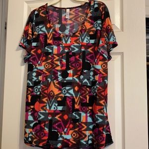 Perfect T. Beautiful colors. New without tags.